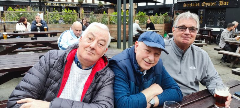 Pete McDougall, Chris Miles and Mike Norris